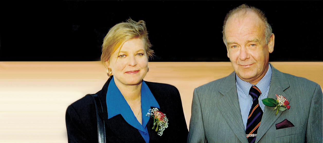 Jens-Peter und Betsy Schlüter
