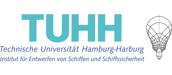 Logo TUHH - Technische Universität Hamburg-Harburg, Institut für Entwerfen von Schiffen und Schiffssicherheit