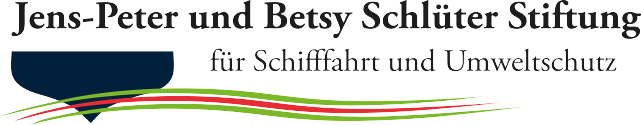 Logo Jens-Peter und Betsy Schlüter Stiftung für Schifffahrt und Umweltschutz